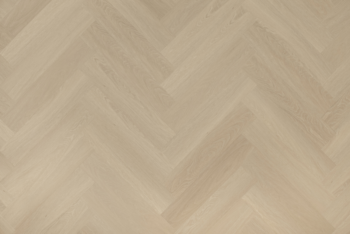Floer Beige Eiken Visgraat Dryback