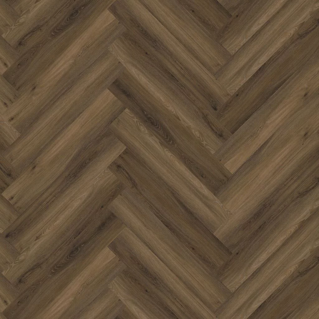 Ambiant Spigato warm brown Visgraat Dryback