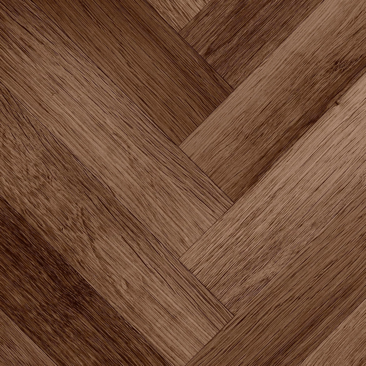Invictus Highland Oak Herringbone Chocolate Visgraat Click