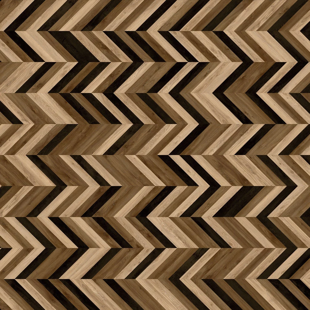 Moduleo Moods Chevron Trio 609 Hongaarse punt Dryback