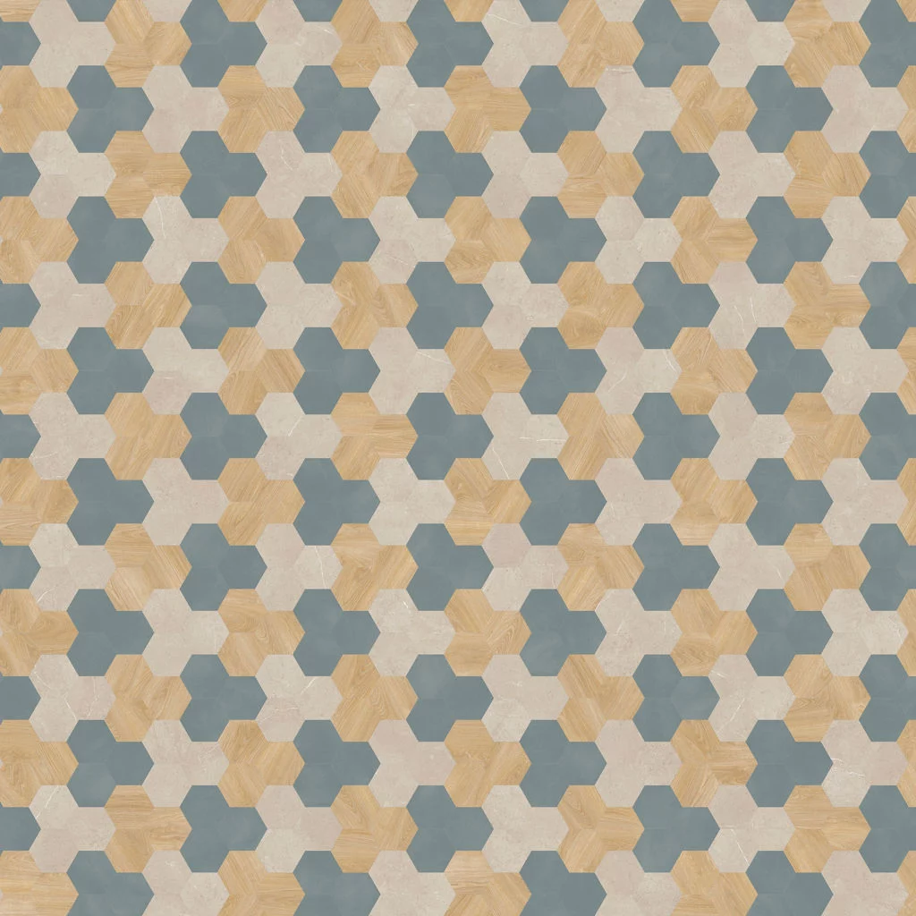 Moduleo Moods Hexagon Cluster 624 Specials Dryback