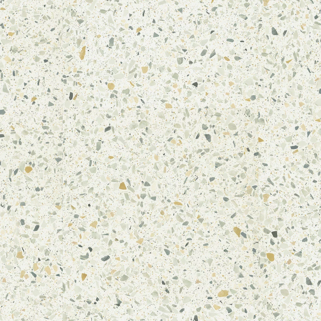 Quick-Step Blush Terrazzo multicolor Plank Dryback